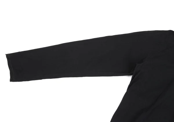 s'yte Cotton Cut-off Layered Turtleneck Raglan Top K-168774_006