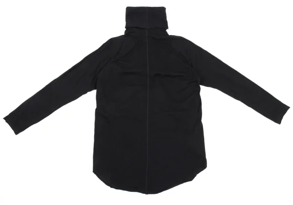 s'yte Cotton Cut-off Layered Turtleneck Raglan Top K-168774_011