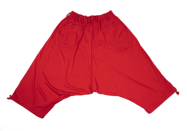 S'YTE Poly Drawstring Dropped Crotch Pants K-168775_011
