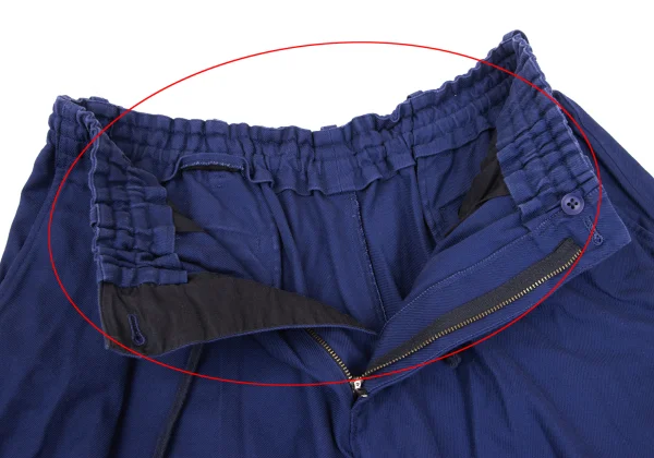 S'YTE Cotton Twill Hem Rib Dropped Crotch Pants K-168776_007