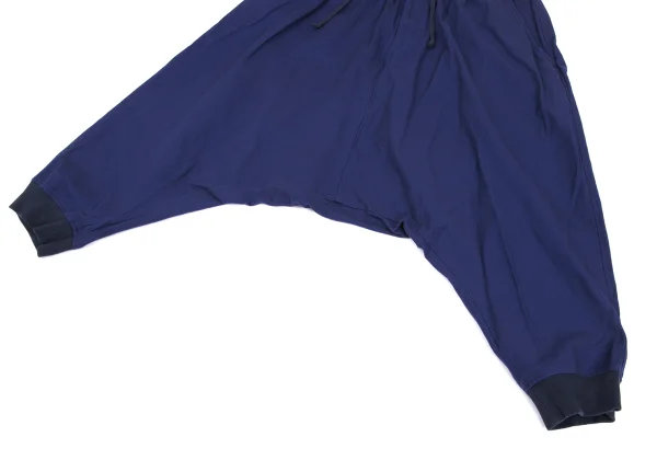 S'YTE Cotton Twill Hem Rib Dropped Crotch Pants K-168776_009