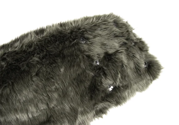 s'yte Faux Fur Snap Button Shawl K-168777_004