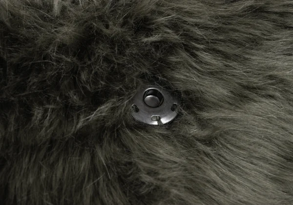 s'yte Faux Fur Snap Button Shawl K-168777_005