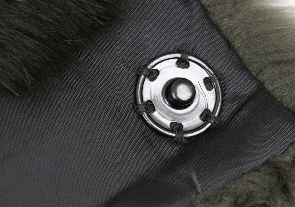 s'yte Faux Fur Snap Button Shawl K-168777_007