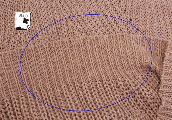 plyy by RAGNE KIKAS Cashmere Blend Cotton Low-gauge Short Sleeve Knit K-168778_008