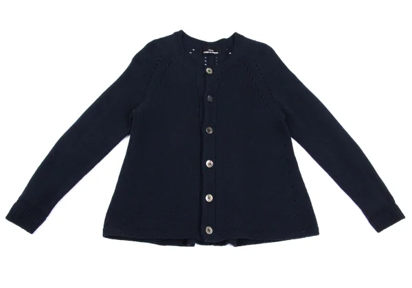 tricot COMME des GARCONS Crewneck Knit Cardigan K-168779_002