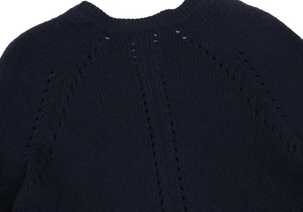 tricot COMME des GARCONS Crewneck Knit Cardigan K-168779_013