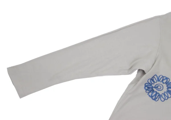 Y's for living Taped Floral Decorated T Shirt K-168783_005