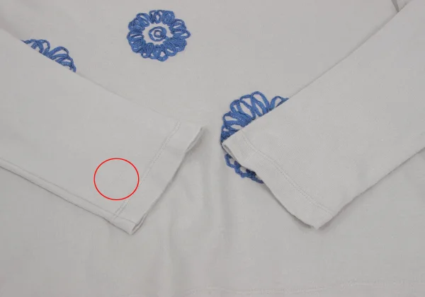 Y's for living Taped Floral Decorated T Shirt K-168783_006