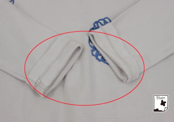 Y's for living Taped Floral Decorated T Shirt K-168783_008