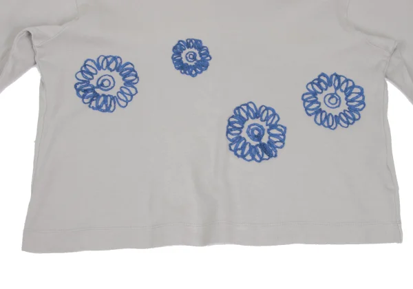 Y's for living Taped Floral Decorated T Shirt K-168783_009