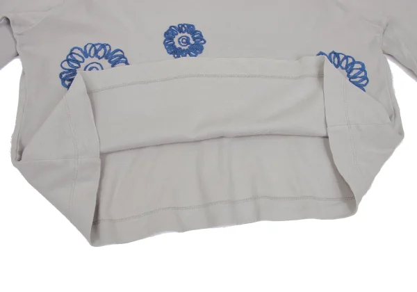 Y's for living Taped Floral Decorated T Shirt K-168783_011