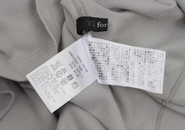 Y's for living Taped Floral Decorated T Shirt K-168783_014