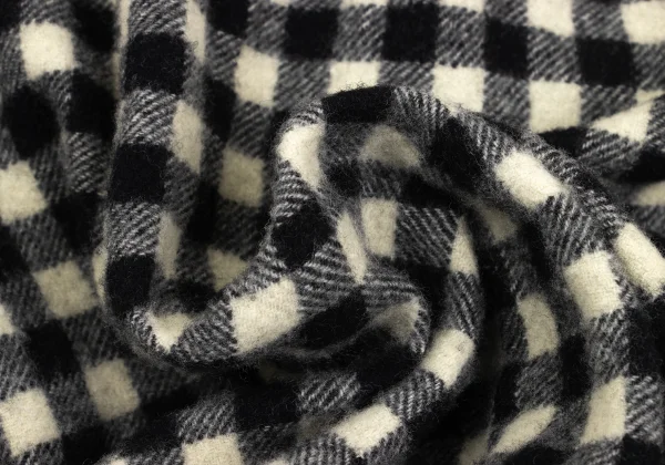 robe de chambre COMME des GARCONS Fulling Wool Checker Jacket K-168790_014