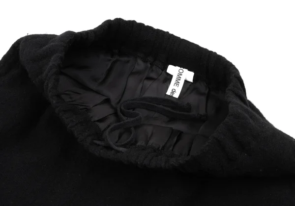 COMME des GARCONS Brushed Wool Slit Skirt K-168793_004