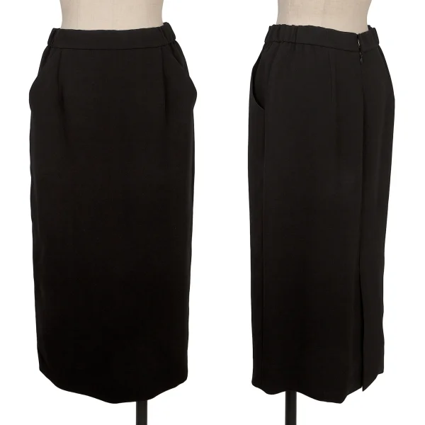 yoshie inaba Poly Slit Skirt Black 7 K-168797_001