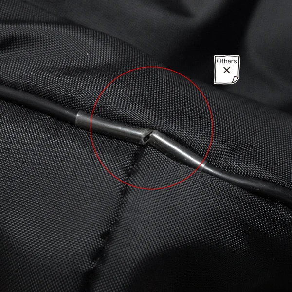 COMME des GARCONS Boa-fleece Lining Logo Patched Hand Bag K-168800_010