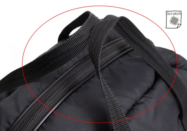 COMME des GARCONS Boa-fleece Lining Logo Patched Hand Bag K-168800_011