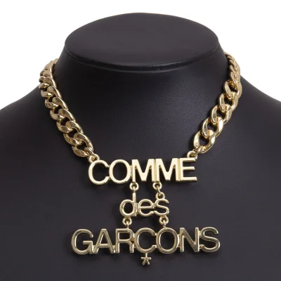 COMME des GARCONS Logo Chain Necklace