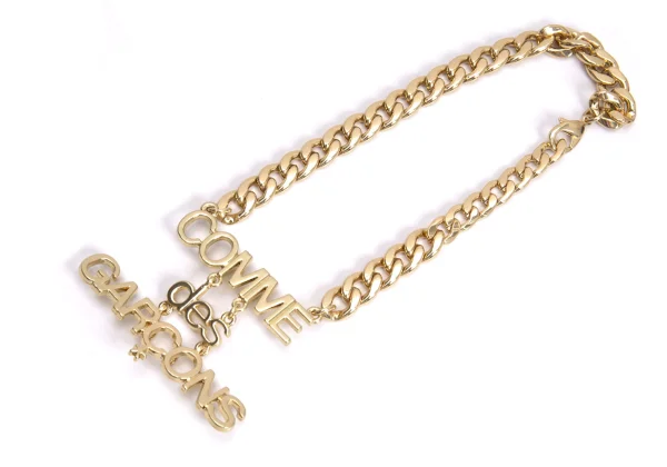 COMME des GARCONS Logo Chain Necklace K-168801_002