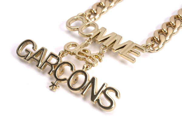 COMME des GARCONS Logo Chain Necklace K-168801_003