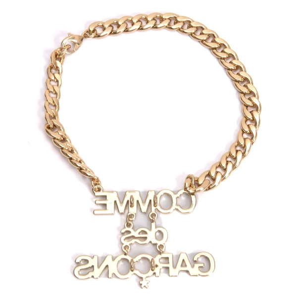 COMME des GARCONS Logo Chain Necklace K-168801_005