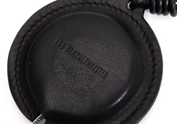 ANN DEMEULEMEESTER Leather Measurement Tape Design Necklace K-168803_011