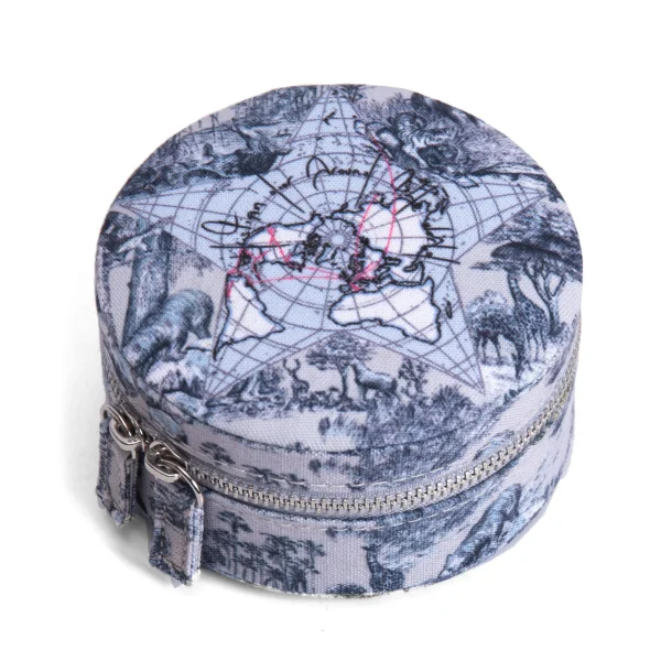 Christian Dior Jewelry Case Blue  K-168804_001