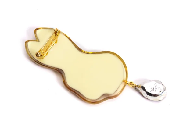 Q-pot. x ahcahcum Rabbit Brooch K-168806_005