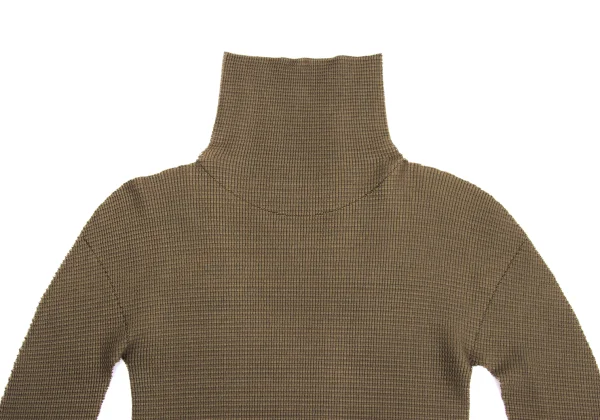 ISSEY MIYAKE me Stretch Pleated Turtleneck T Shirt K-168807_003