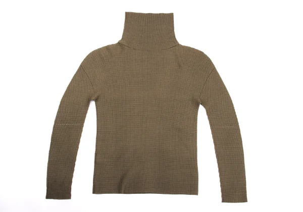 ISSEY MIYAKE me Stretch Pleated Turtleneck T Shirt K-168807_011