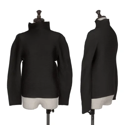 ISSEY MIYAKE me Stretch Pleated Turtleneck T Shirt