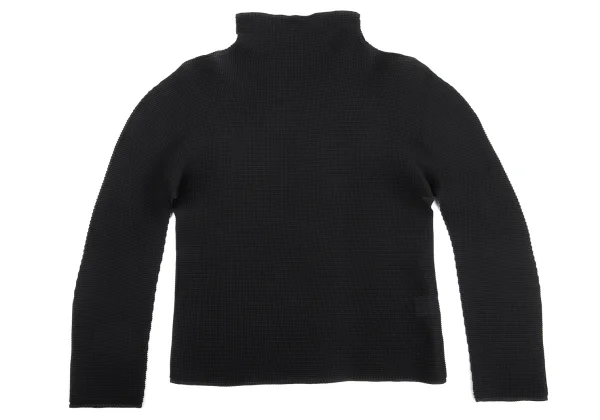 ISSEY MIYAKE me Stretch Pleated Turtleneck T Shirt K-168809_002