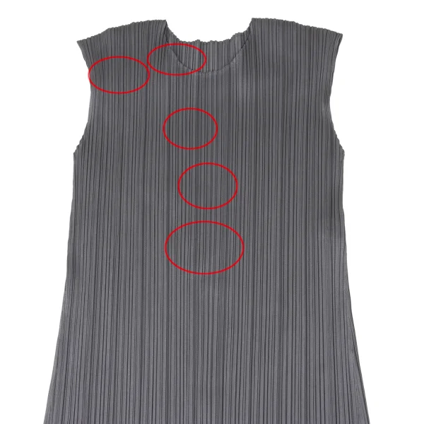 PLEATS PLEASE Pleated Sleeveless Dress K-168811_003