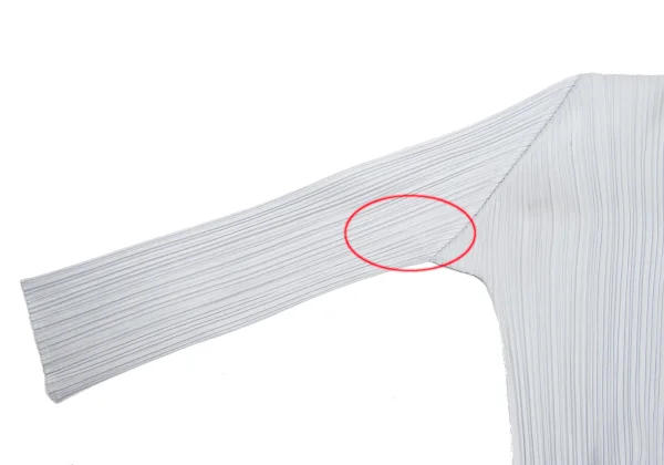 PLEATS PLEASE Pleated Buttonless Long Cardigan K-168812_006