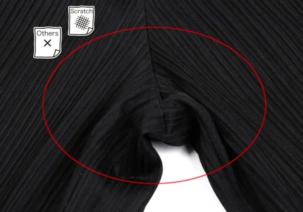 PLEATS PLEASE Pleated Wide Cropped Pants K-168814_003