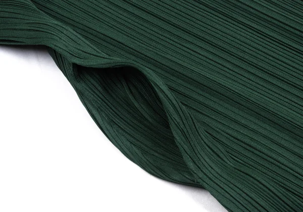 PLEATS PLEASE Pleated Sleeveless Long Cardigan K-168815_007