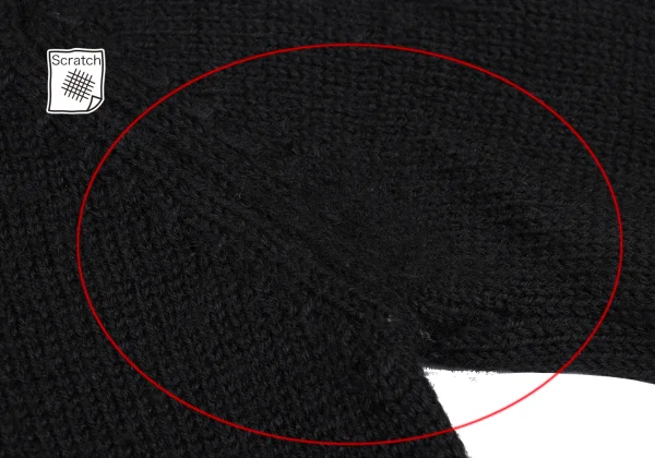 tricot COMME des GARCONS Hem Switching V Neck Knit Sweater K-168819_004