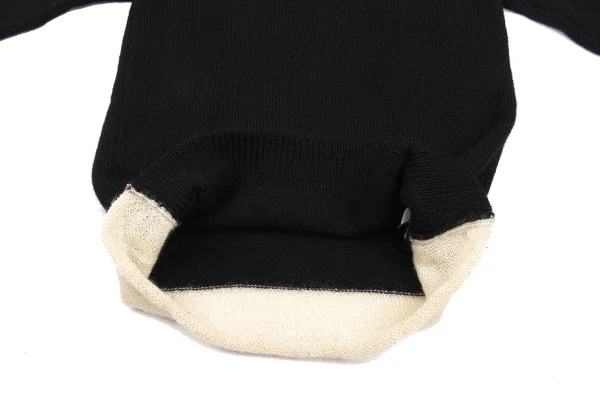 tricot COMME des GARCONS Hem Switching V Neck Knit Sweater K-168819_009