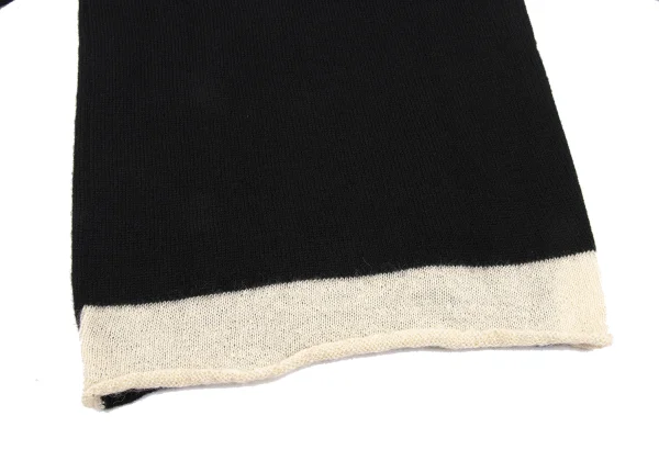 tricot COMME des GARCONS Hem Switching V Neck Knit Sweater K-168819_011