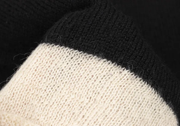 tricot COMME des GARCONS Hem Switching V Neck Knit Sweater K-168819_012