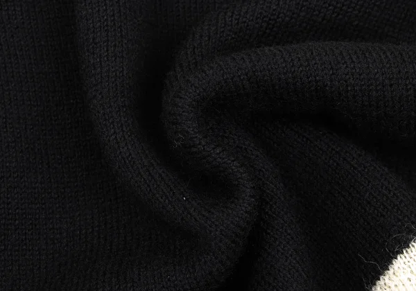 tricot COMME des GARCONS Hem Switching V Neck Knit Sweater K-168819_013