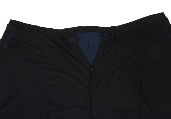 Ground Y Cotton Jersey Bi-Color Poncho K-168820_003