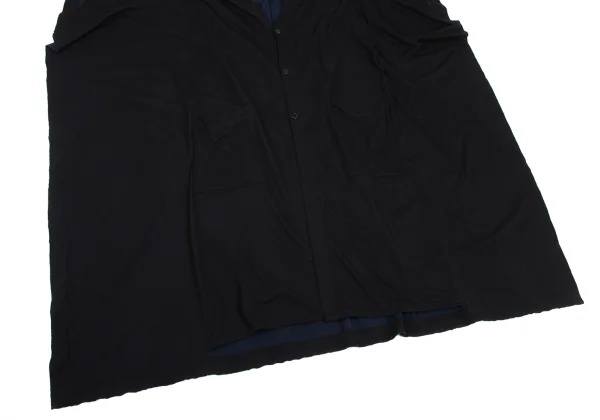 Ground Y Cotton Jersey Bi-Color Poncho K-168820_007