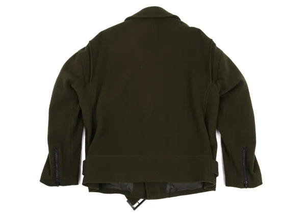 Y's Wool Mossa Off Shoulder Motorcycle Jacket K-168823_015