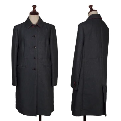 Paul Smith LONDON Cotton Linen Switching Coat