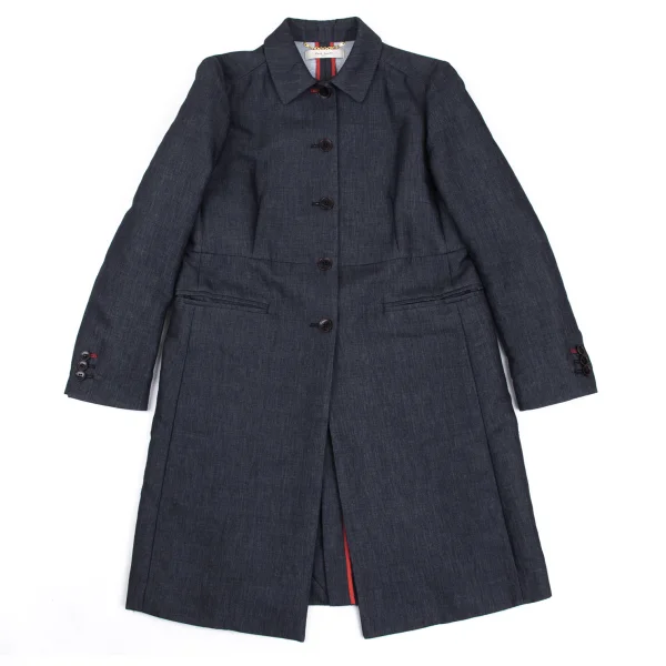 Paul Smith LONDON Cotton Linen Switching Coat K-168825_002