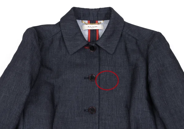 Paul Smith LONDON Cotton Linen Switching Coat K-168825_003