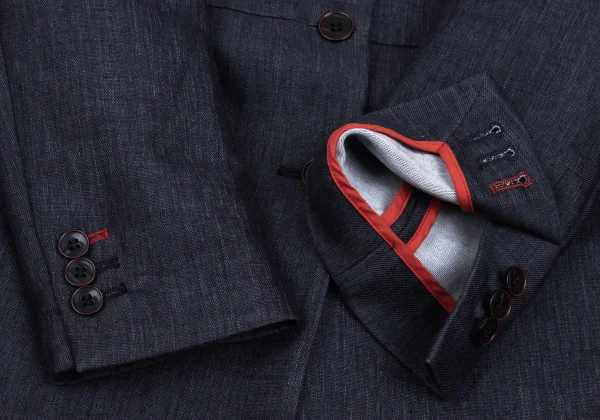 Paul Smith LONDON Cotton Linen Switching Coat K-168825_008