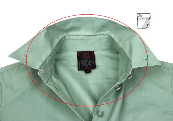 Jean Paul GAULTIER CLASSIQUE Pin-hole Collar Long Sleeve Shirt K-168830_006